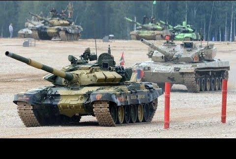(VIDEO) NATO SE NE USUĐUJE DA IZAĐE NA MEGDAN SRBIMA RUSIMA: Ameri imaju svoj tenkovski biatlon, UMESTO META GAĐAJU RUSKE TENKOVE!